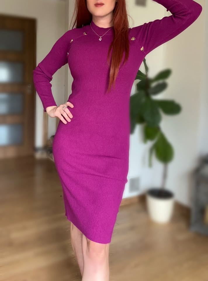 nové svetrové šaty - 2