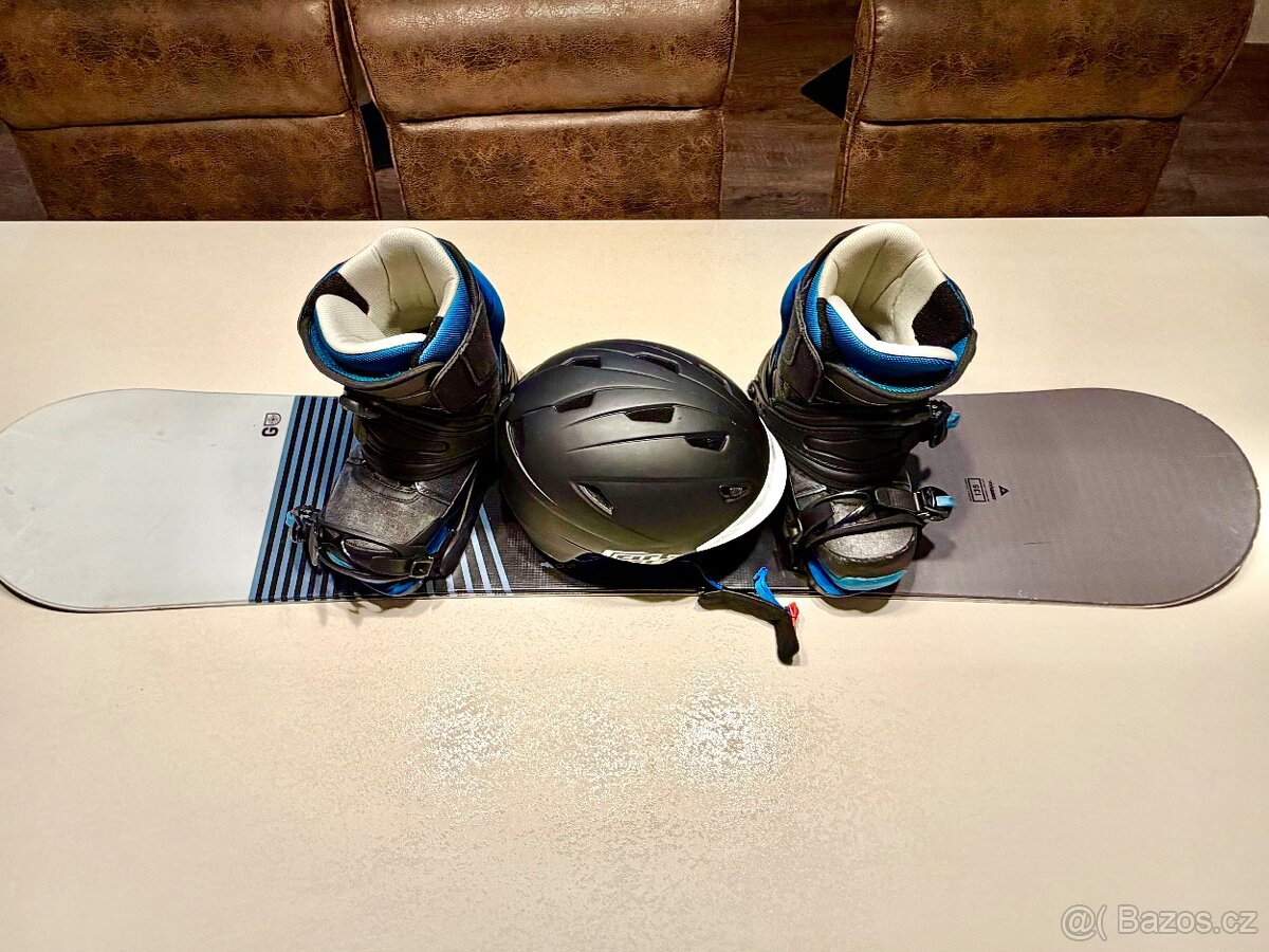 SNOWBOARD KOMPLET + HELMA – IDEÁLNÍ DÁREK 🎁 | Gravity Flash - 2
