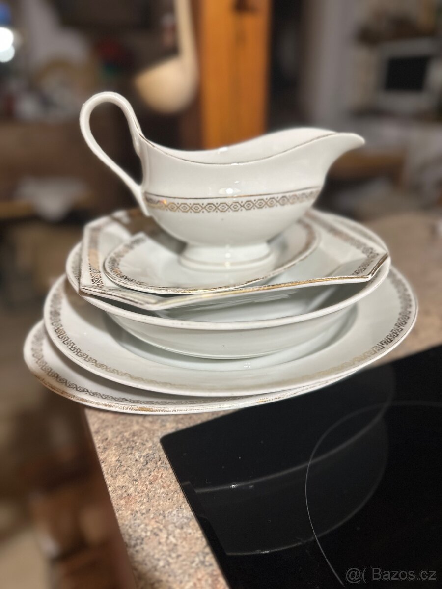 Starožitný keramický set - 2