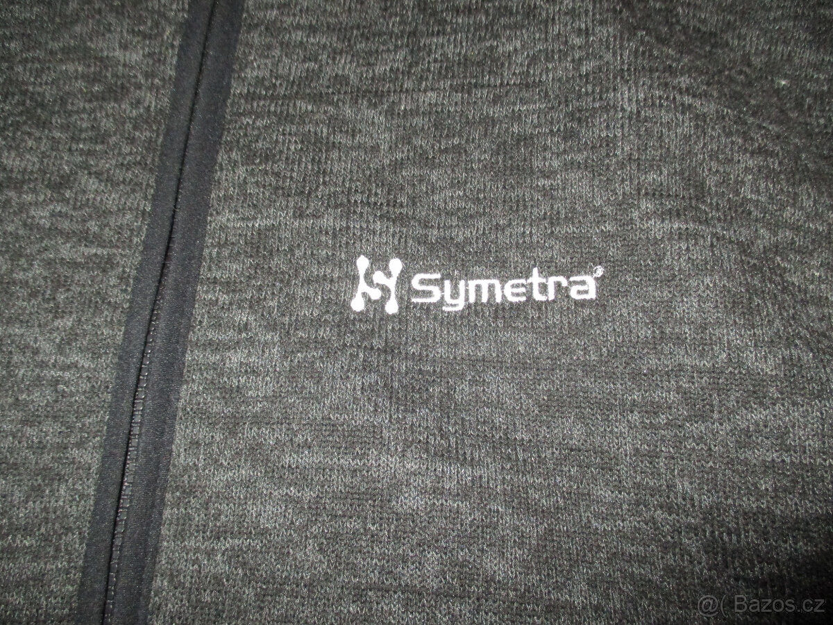 Pánská černá mikina/svetr s kapucí - 2