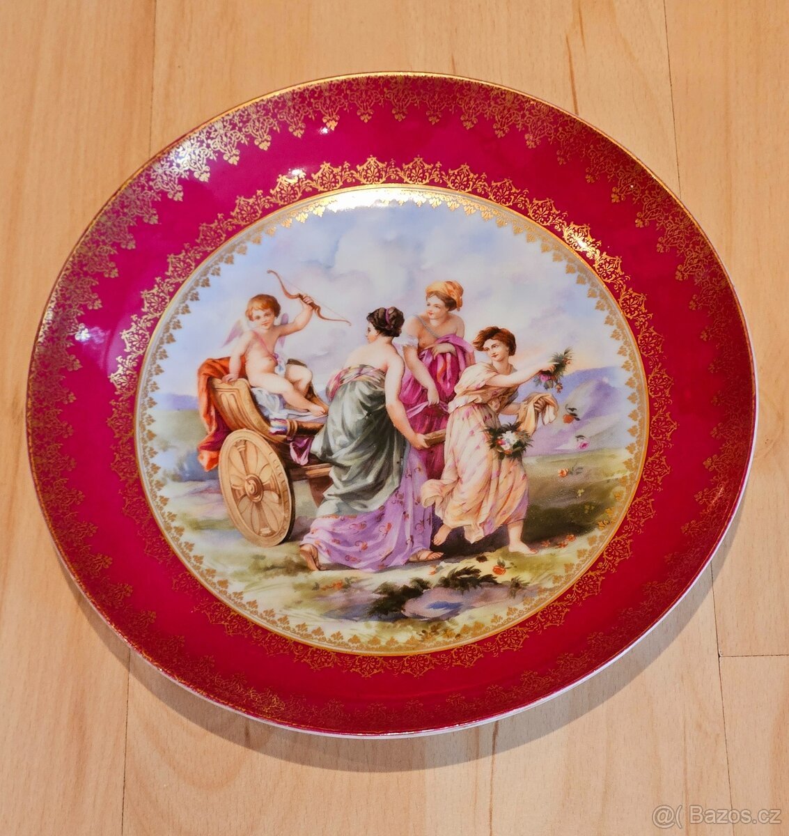 Starožitný závěsný talíř - 2