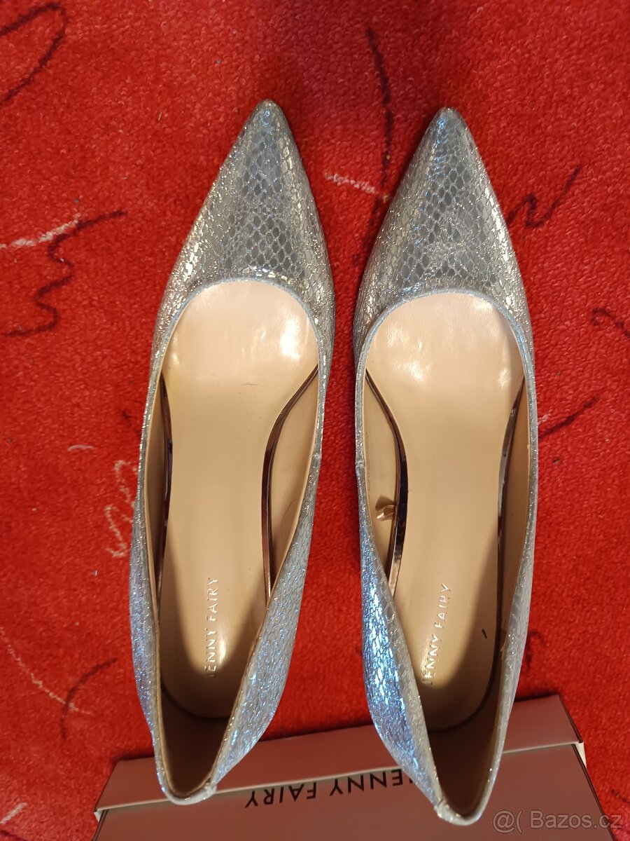 Společenské,dámské,plesové boty č.40 - 2