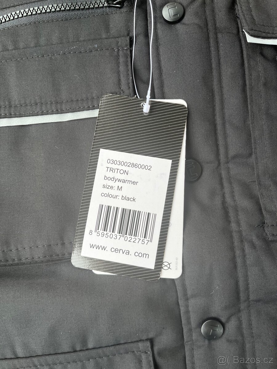 Pracovní vesta. Velikost M. - 2