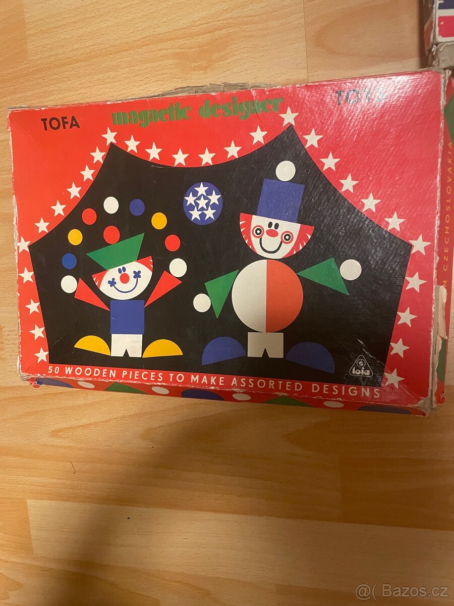 2x retro magnetické hry - 2