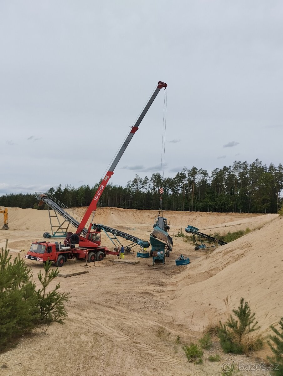 Autojeřáb Tatra 815 AD28 - 2