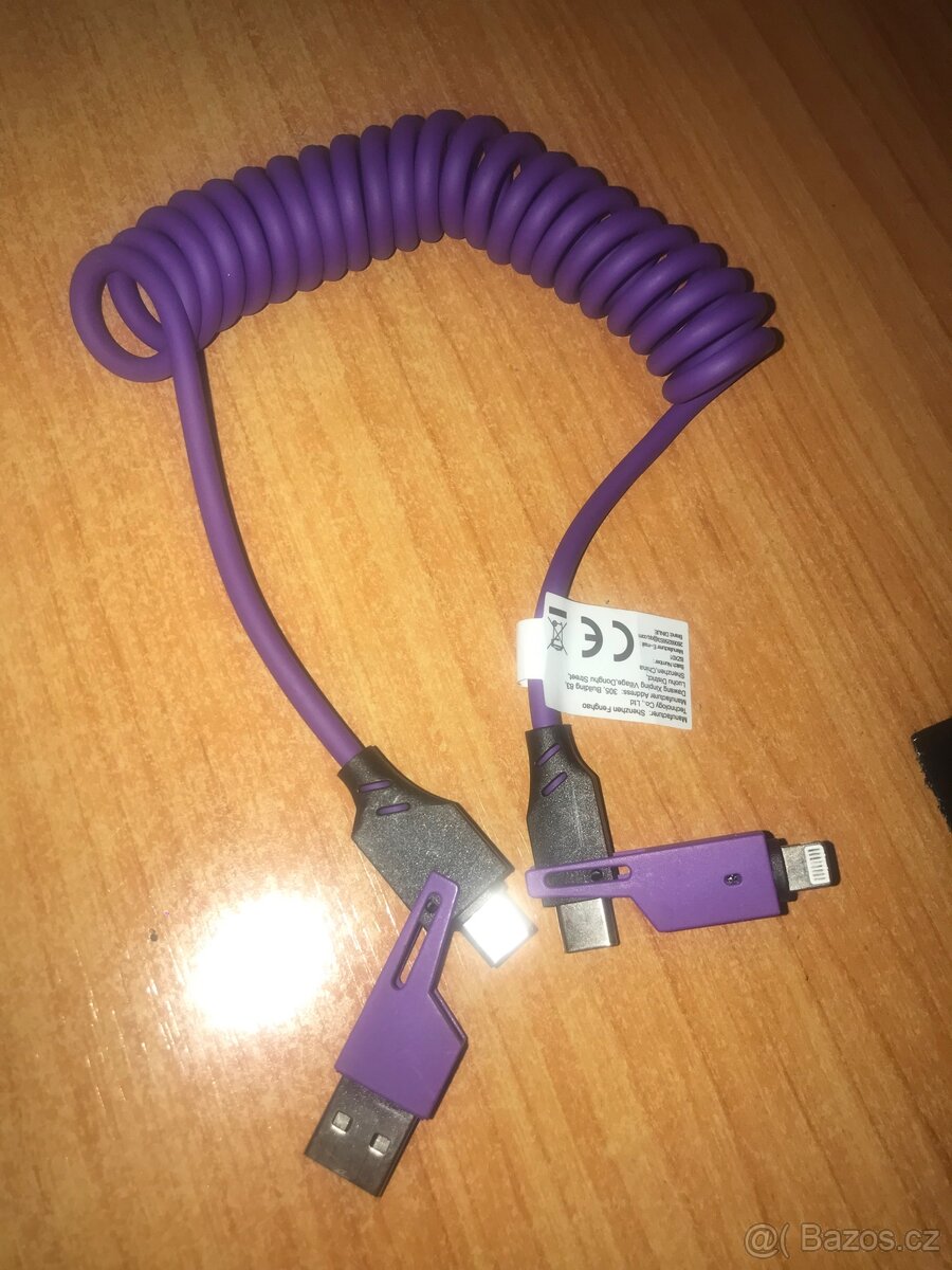 Fialova nabíječka 4v1 - 2