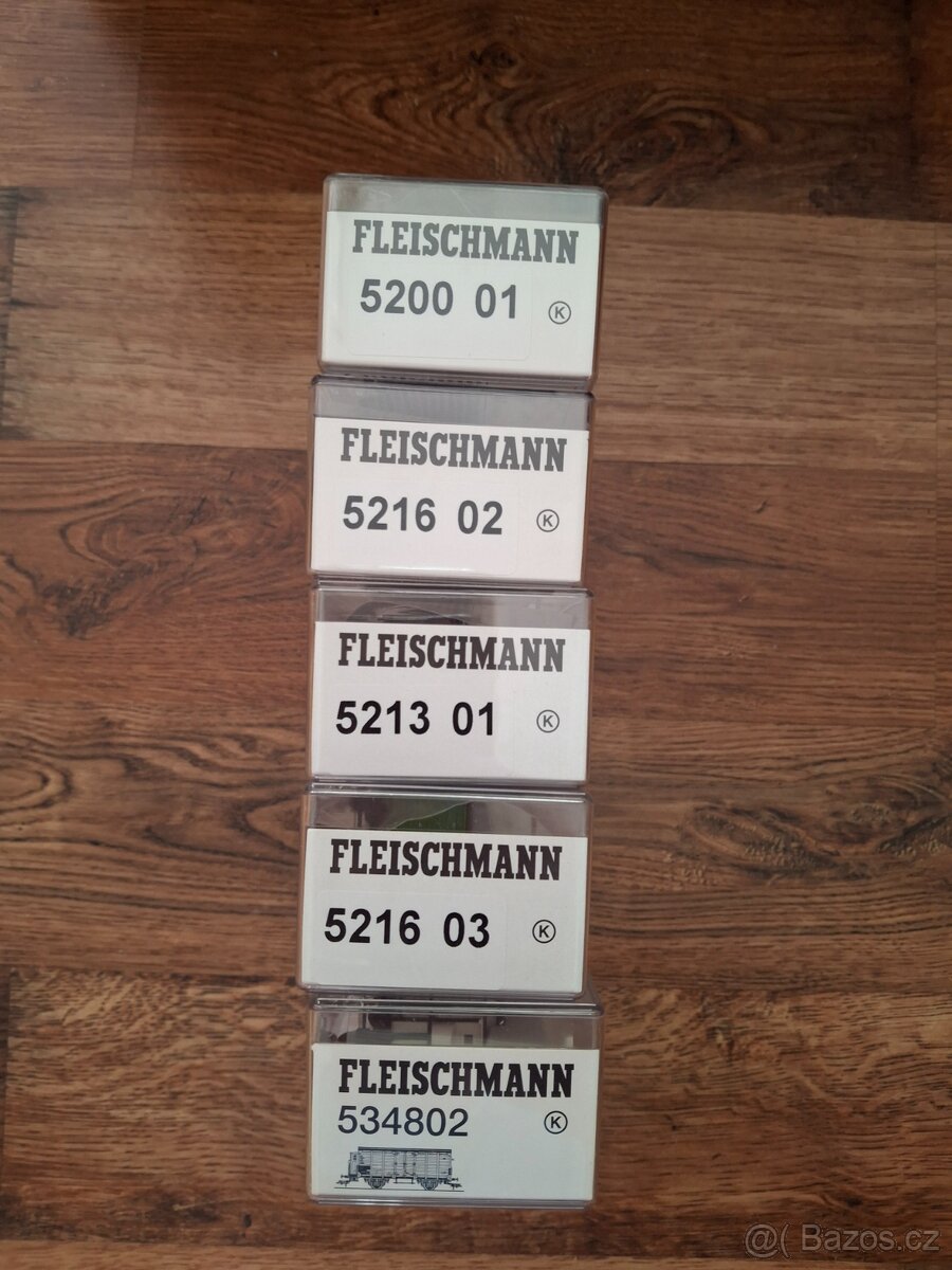 Modely vláčků a vagónů Fleischmann HO - 2