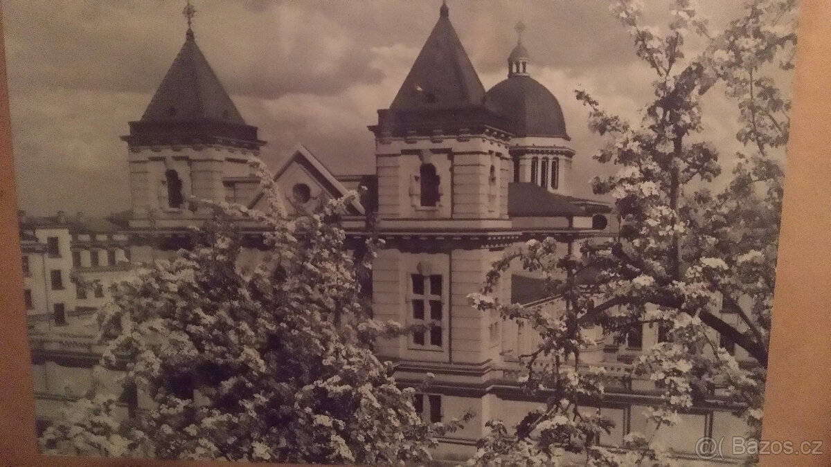 Retro obraz Praha - 2