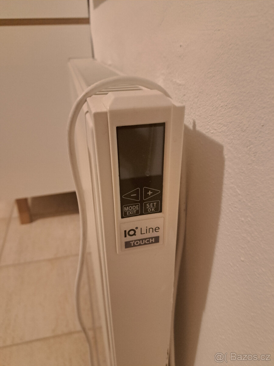 Elektrický radiátor IQ line TOUCH - Nástěnný 1000W - 2