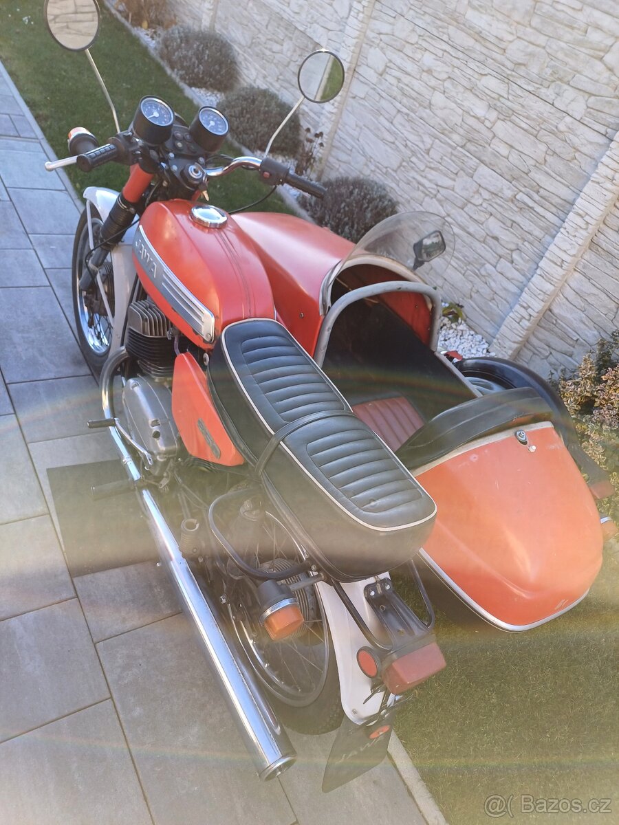 Jawa 350/634 + velorex 562 s TP původní - 2