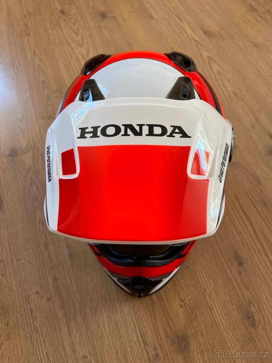 přilba/helma červená HONDA Arai Tour-X4, S, NOVÁ - 2