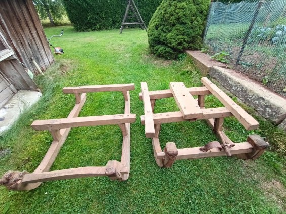 Prodám starožitné sáně - 2