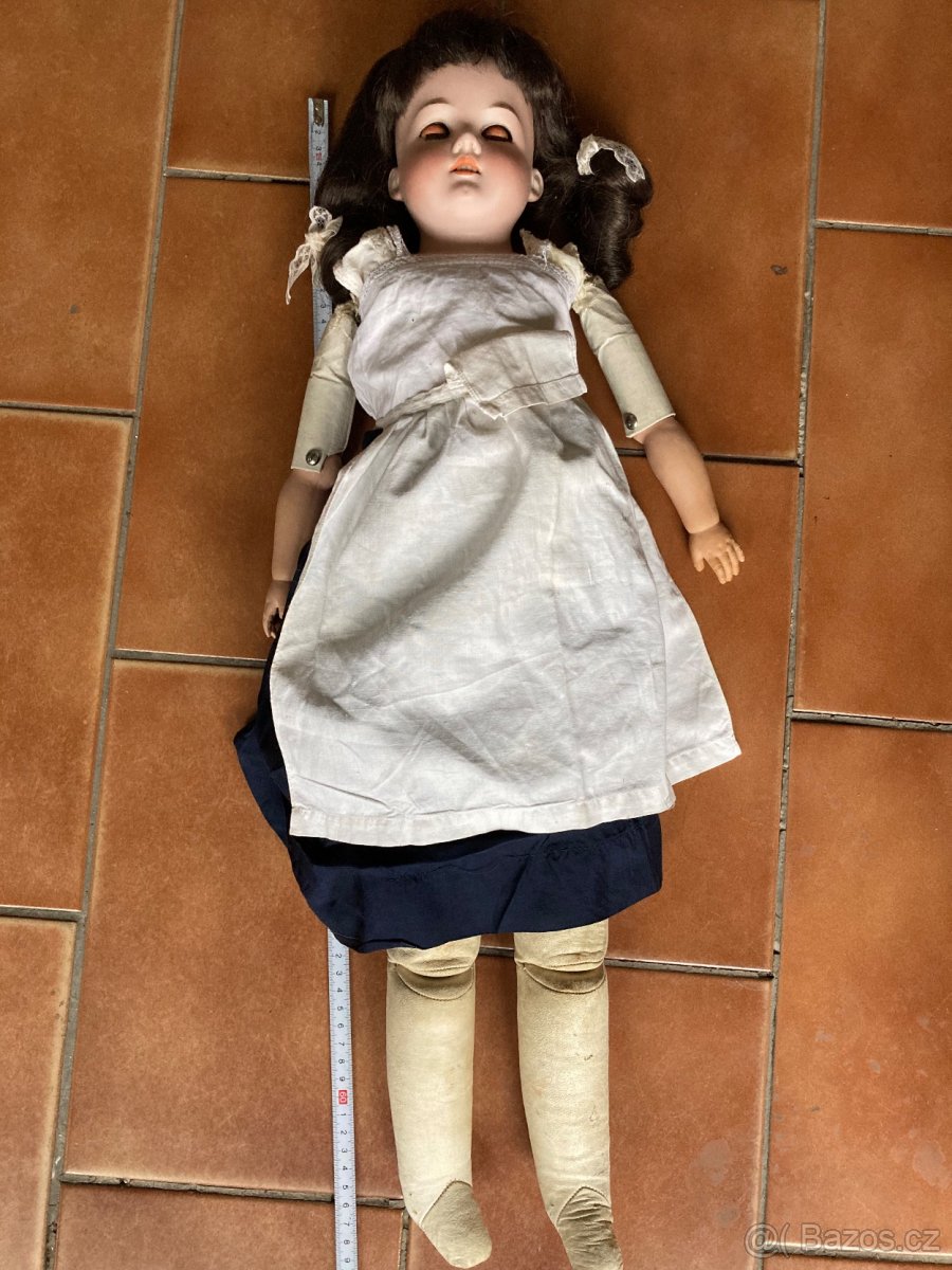 Stará panenka s porcelánovou hlavou Armand Marseille - 2