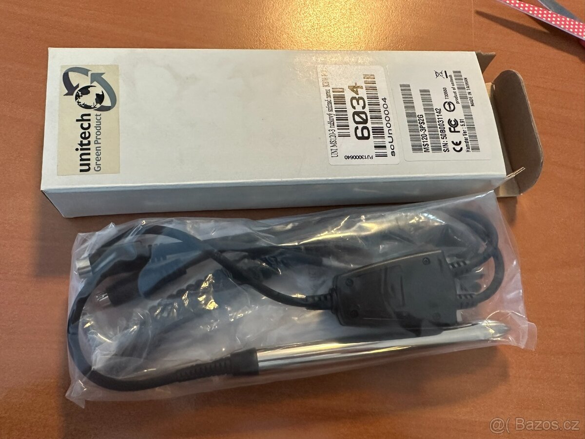 MS120-3 tužkový snímač nerez KBW PS/2 - UNITECH - 2