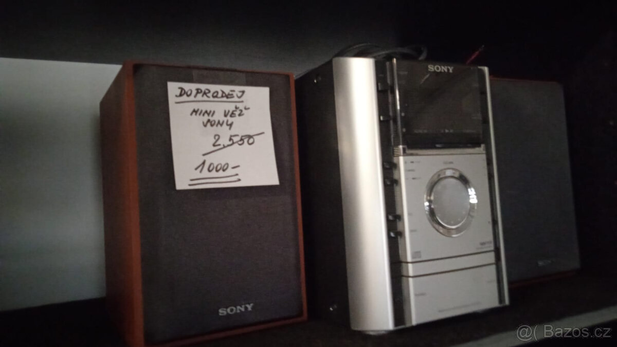 prodám mini věž Sony - 2