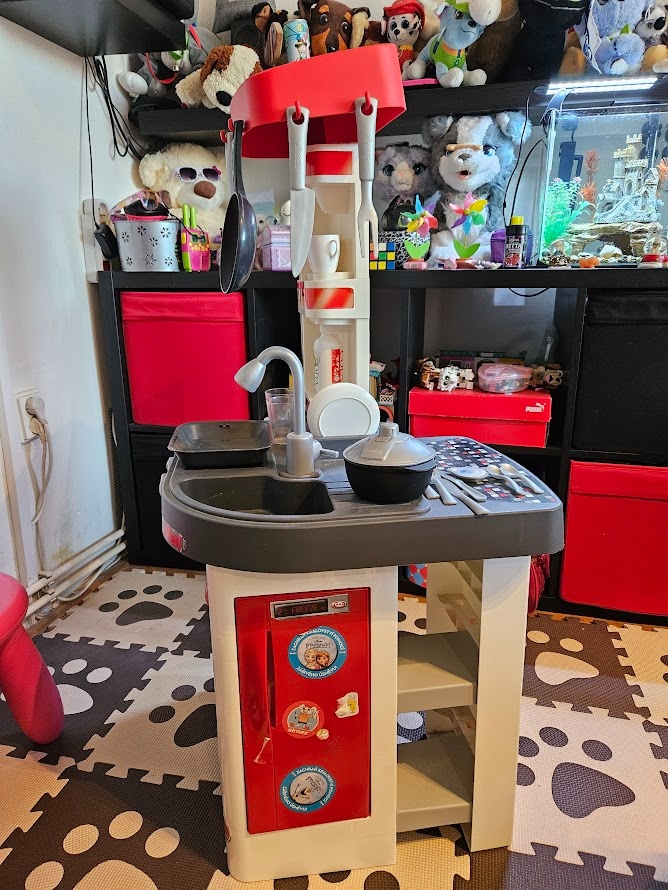 Dětská kuchyňka Tefal Smoby + plno jídla - 2