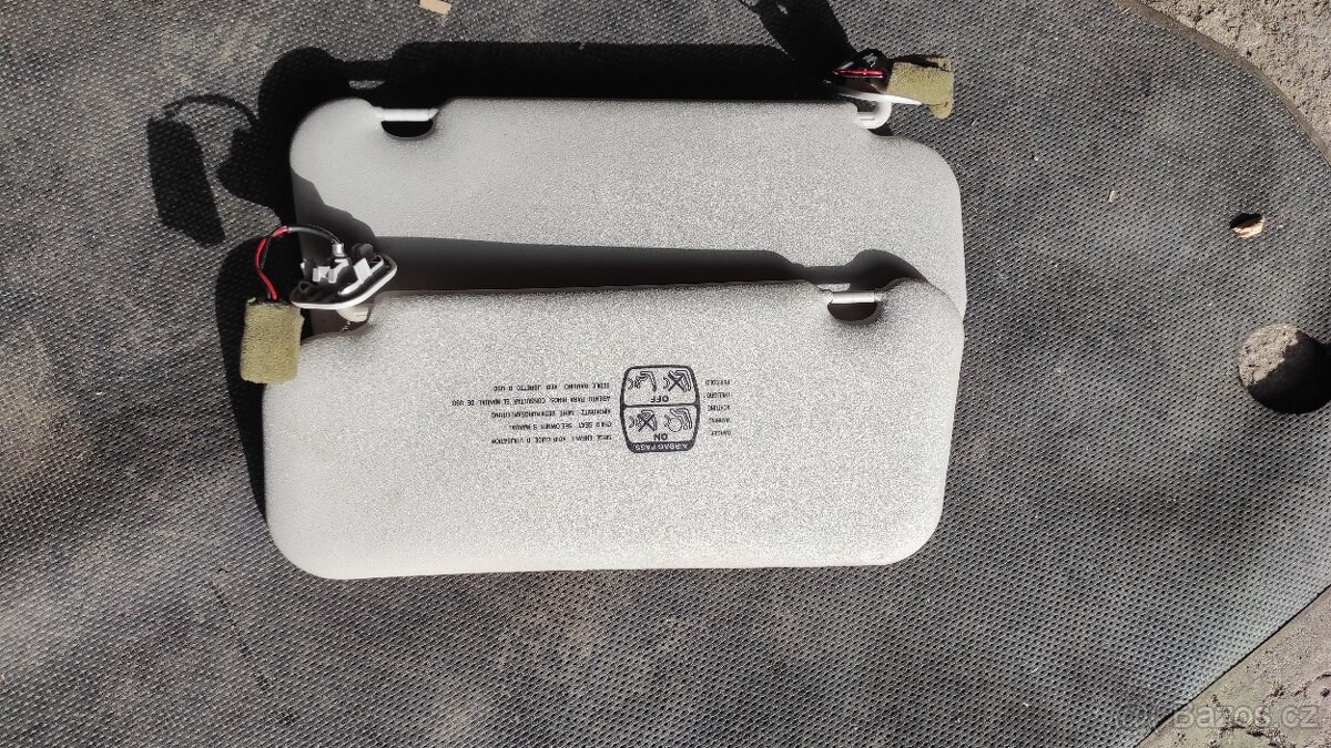 Sluneční clony z vozu Citroen C5 - 2