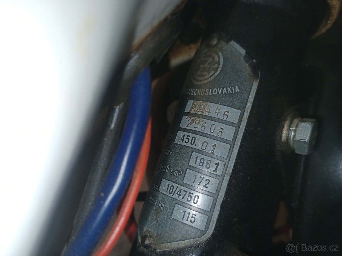 Prodám ČZ 175/450, r.v.1961 - 2