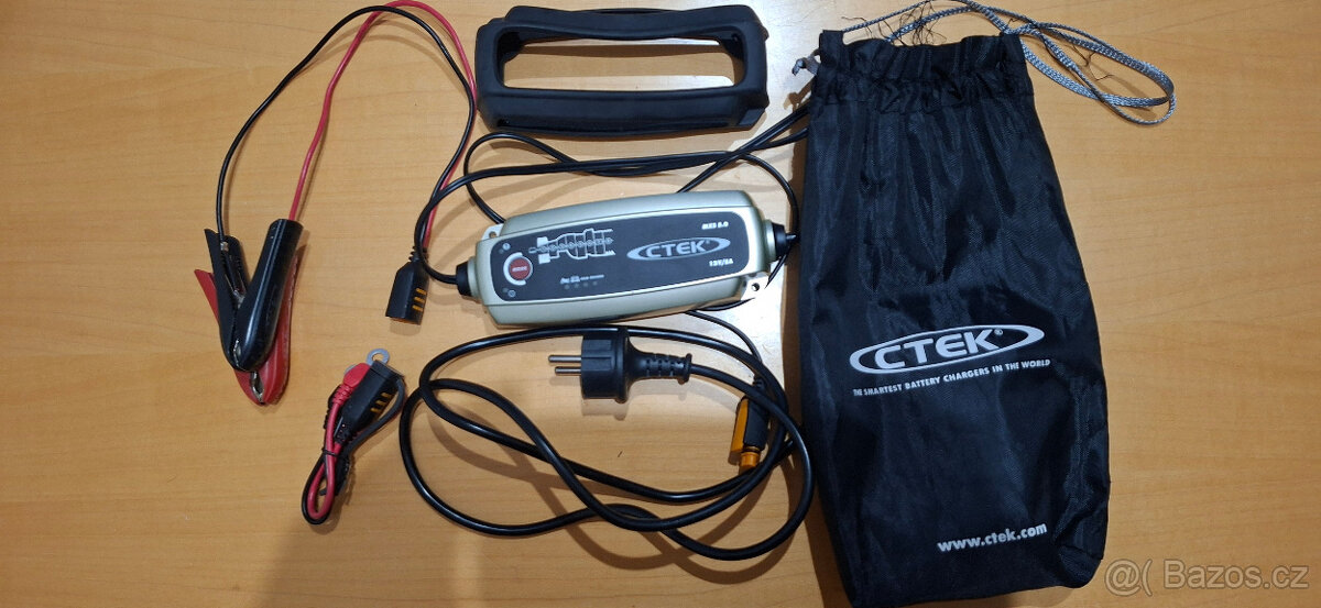 Nabíječka CTEK MXS 5.0 + BUMPER - 2