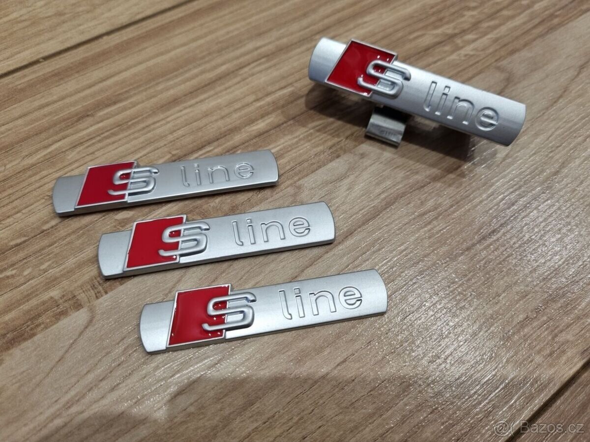 AUDI Sline napisy znak loga S line - 2
