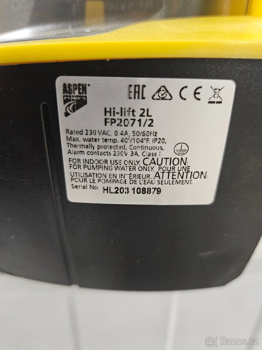 Čerpadlo kondenzátu - 2