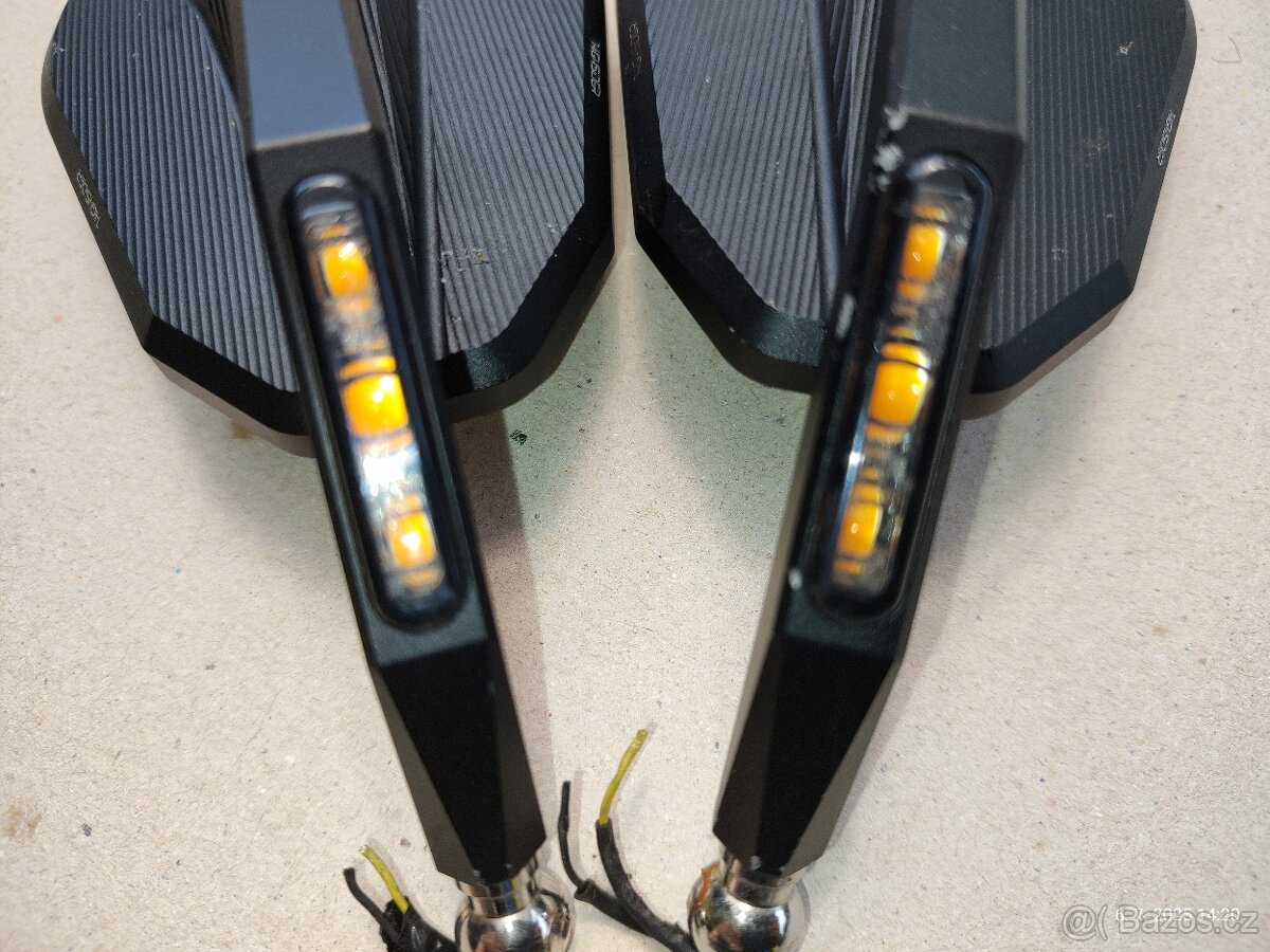 zrcátka Highsider PW-203 s blinkrem + hefty - 2