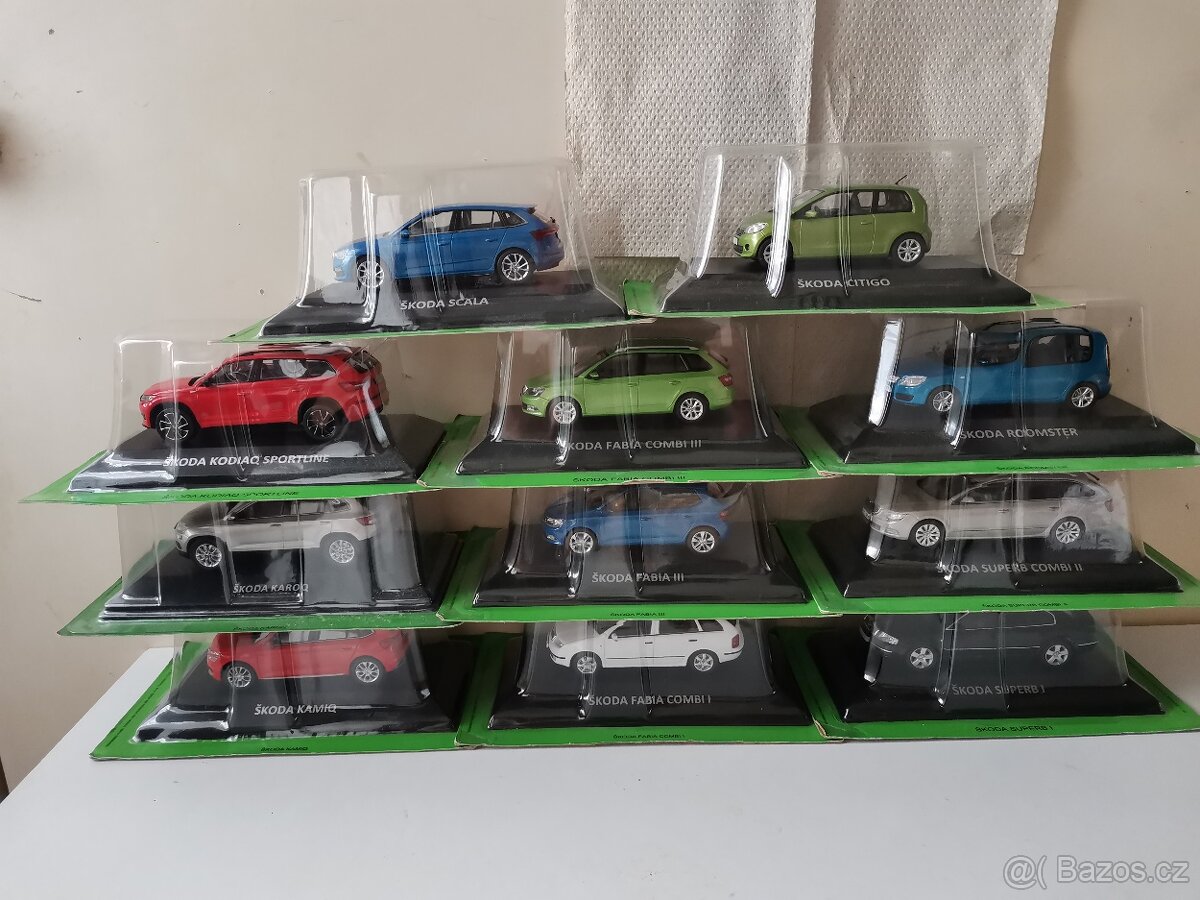 Modely Škoda DeAgostini 1:43 - 2