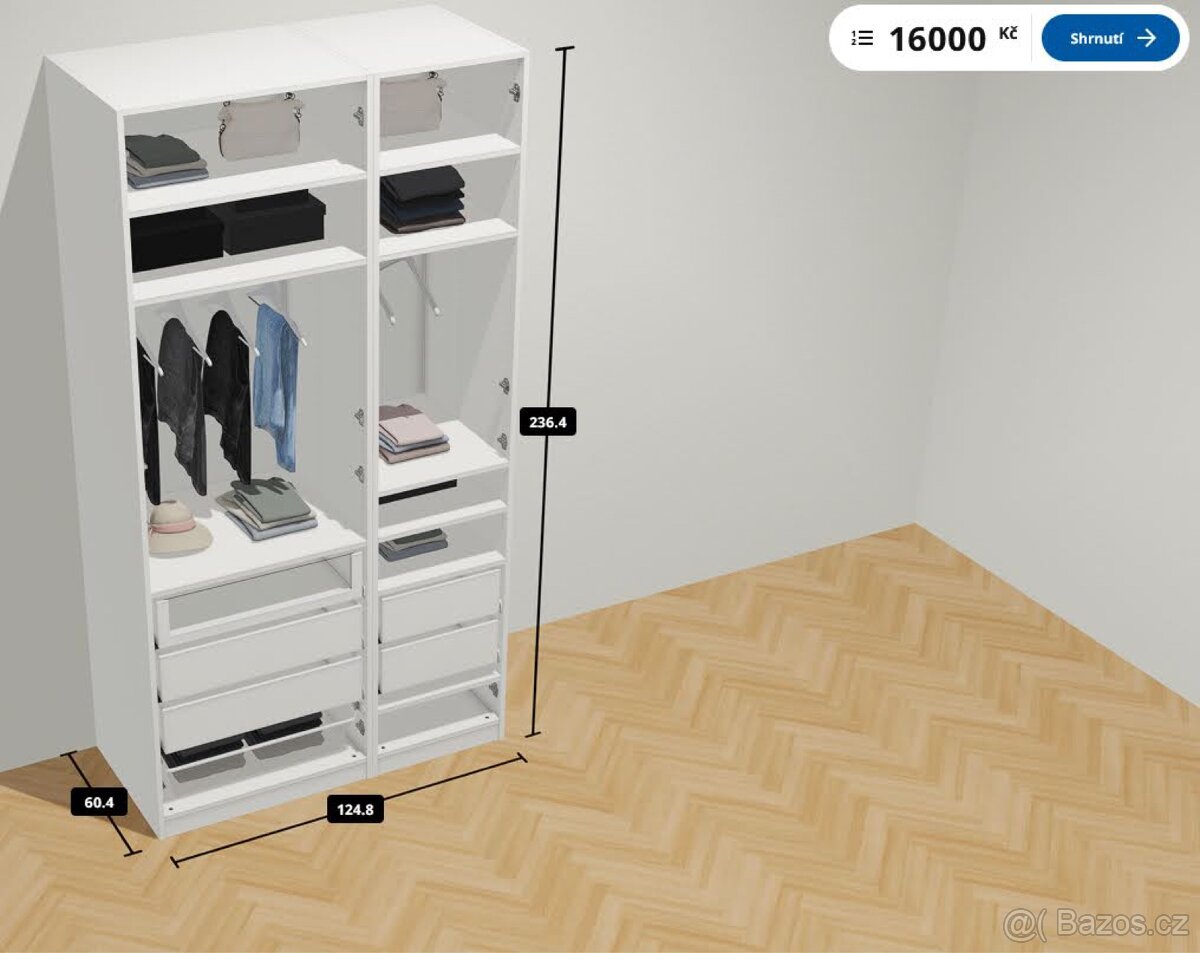 Ikea Pax skříň - 2