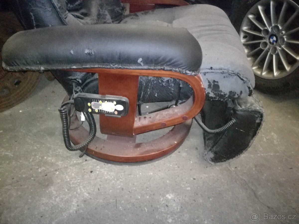 masážní polohovatelné křeslo - 2