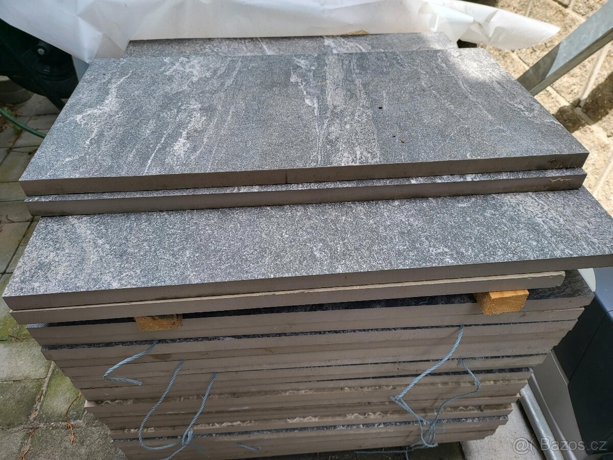 Prodám 40ks dlažby (plus pár kusů na ořez) - 2