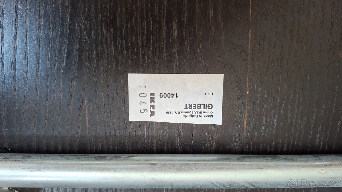 Židle IKEA Gilbert černé 4 ks - 2