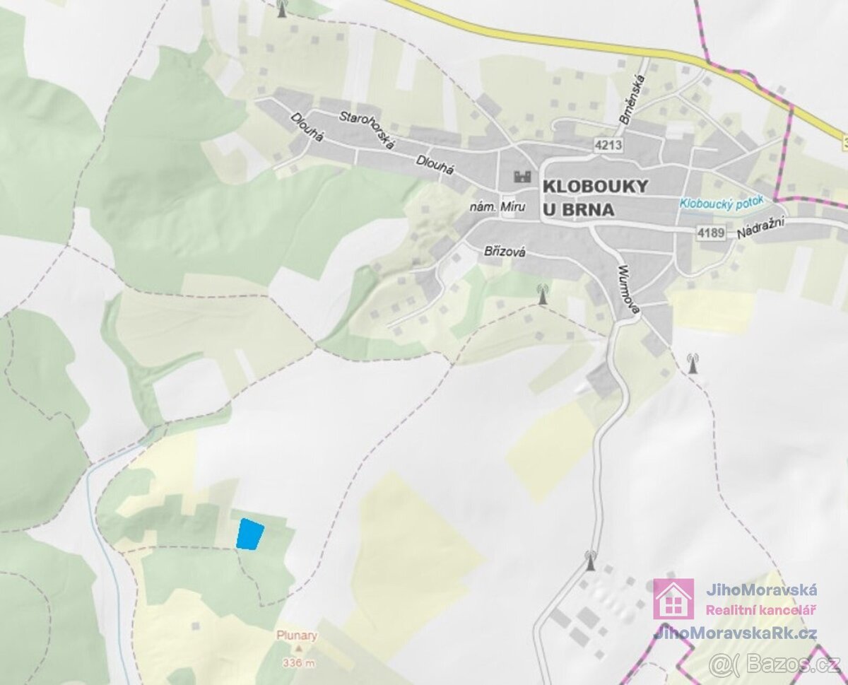 Prodej lesa, 4858 m2, Klobouky u Brna - 2