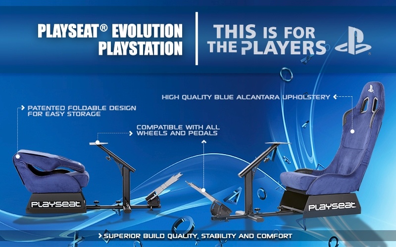 PLAYSEAT EVOLUTION + VOLANT LOGITECH G29 + PEDÁLY - 2