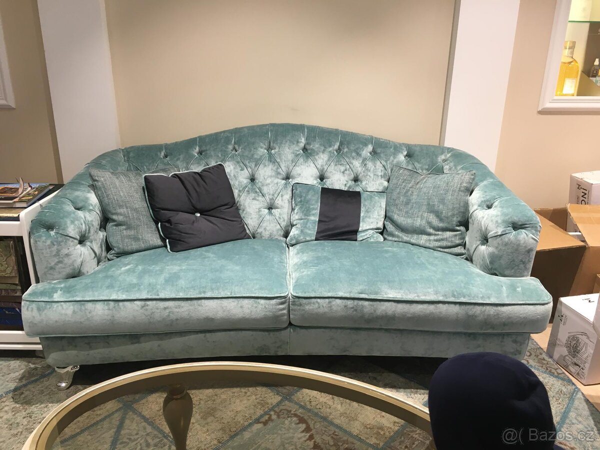 Pohovka, sedací souprava, Italsky výrobce - 2