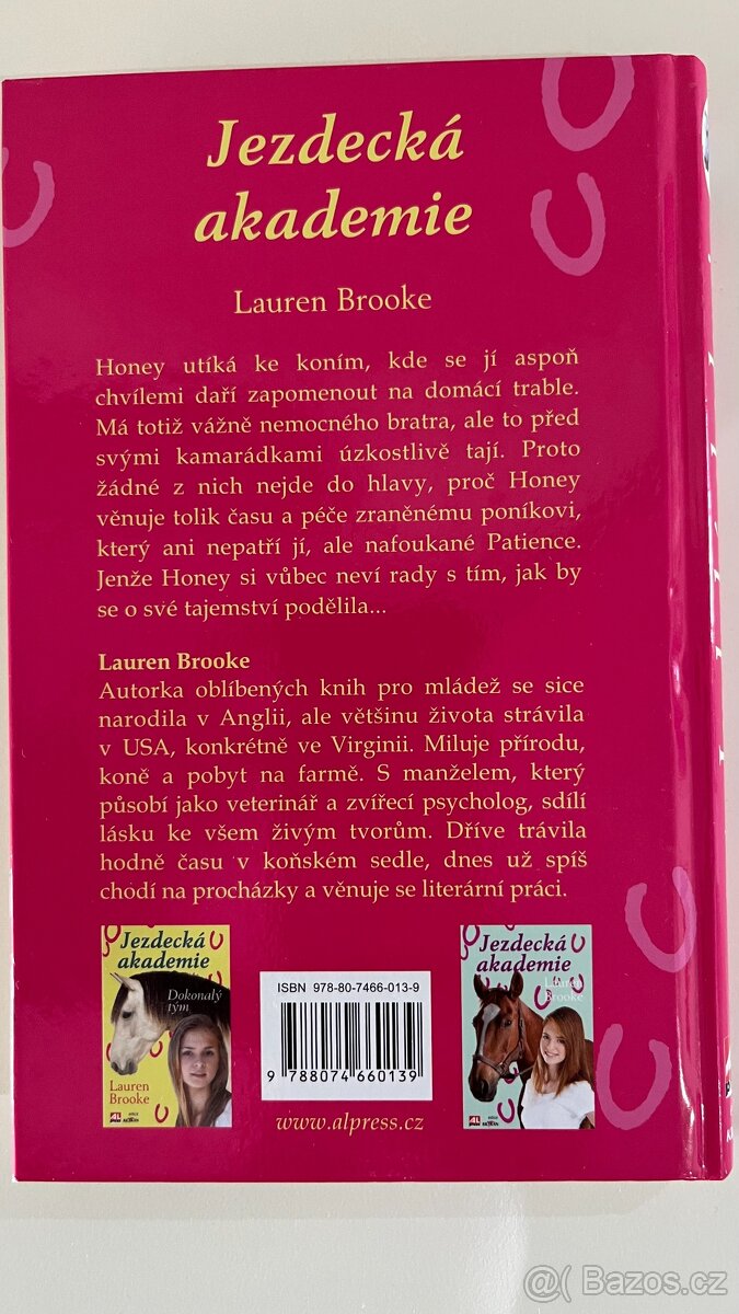 Dětská kniha Jezdecká akademie - Srdce ze zlata - 2