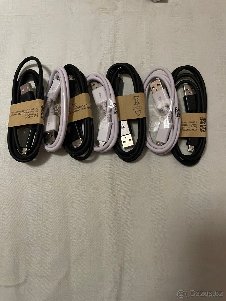 USB kabely – Lightning, USB-C, Micro USB (více kusů) - 2