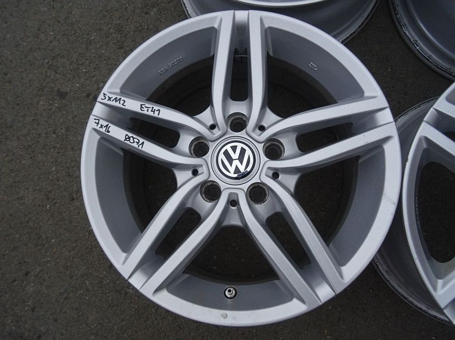 Alu disky na VW, Škoda, 16", 5x112, ET 41 ,šíře 7J - 2
