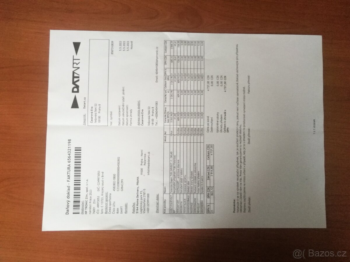 PRODÁM LED TELEVIZI GOGEN TVH24P452T - 2