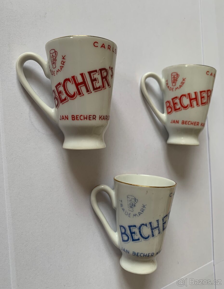 PRODÁM RETRO PANÁKY BECHER - 2