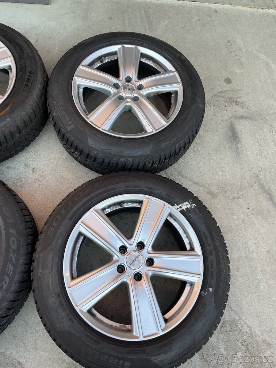 Alu kola 5x112 včetně zimních pneu 225/60R18 - 2