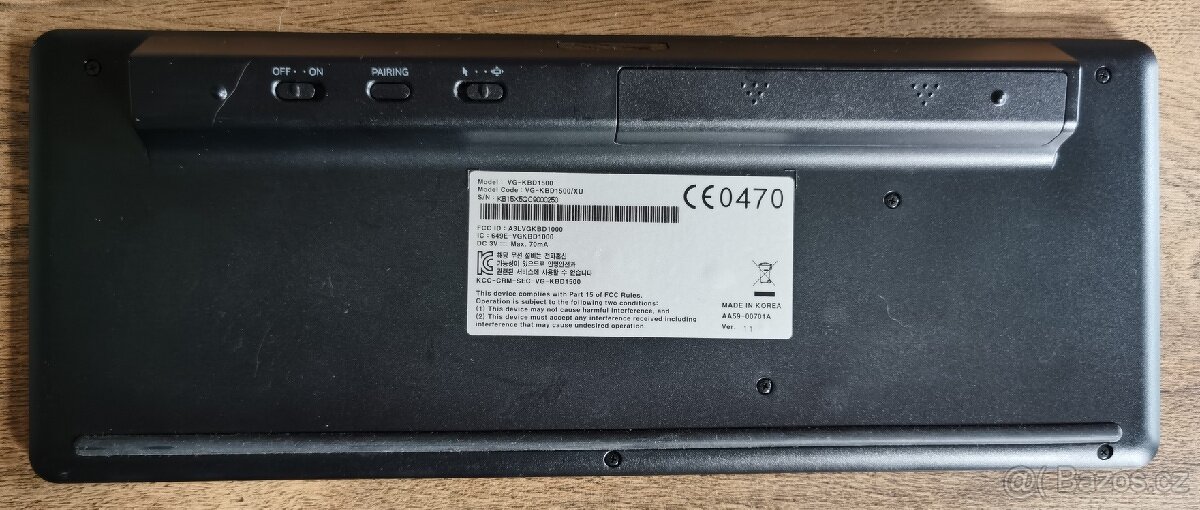 Bluetooth klávesnice pro ovládání Smart TV - 2