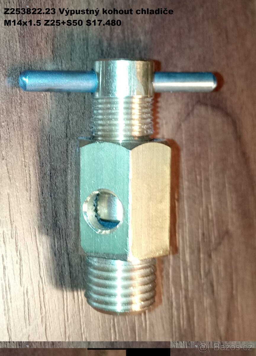 ZETOR 25 aSuper 50 Výpustný kohout chladiče - 2