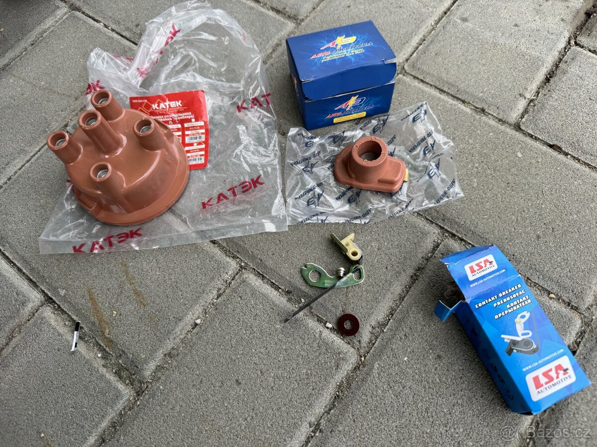 Volha Gaz 21, Gaz 24,UAZ, Víčko- palec- kontakty rozdělovač - 2