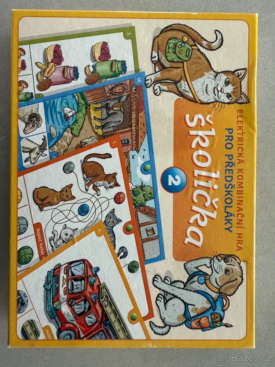 Školička - elektrická hra pro předškoláky - 2