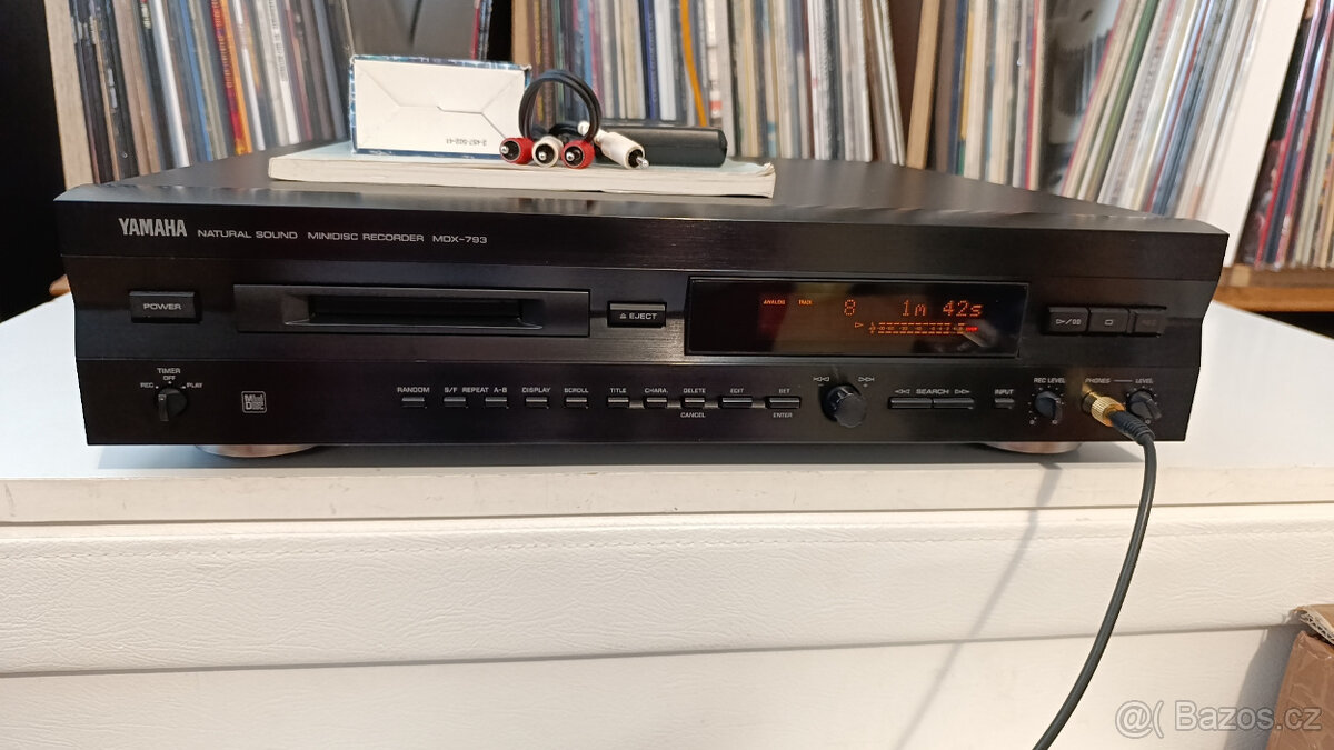 YAMAHA MDX-793 Minidisc Recorder + Příslušenství - 2