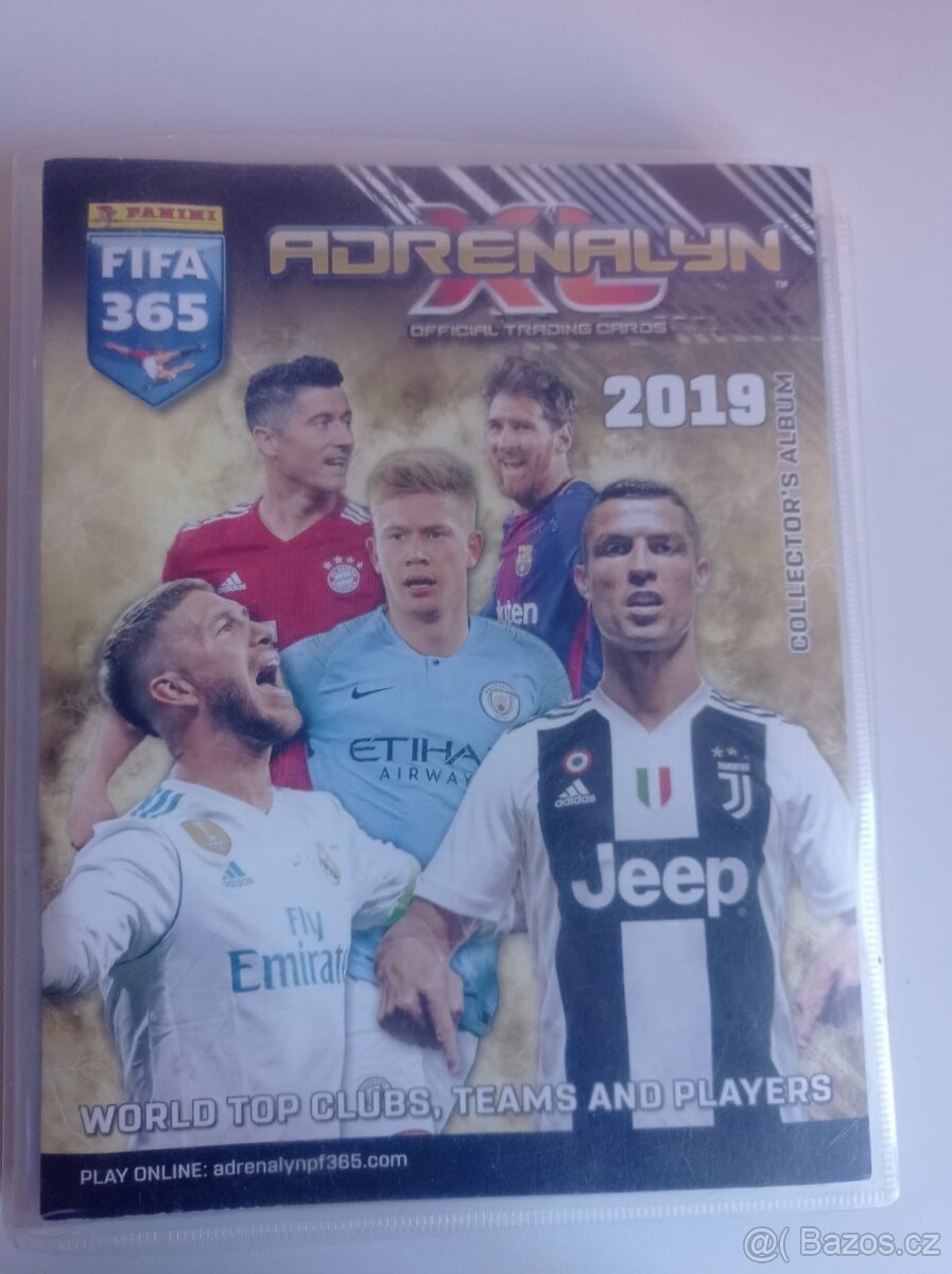 Sběratelské karty FIFA 365, 2019 - 2