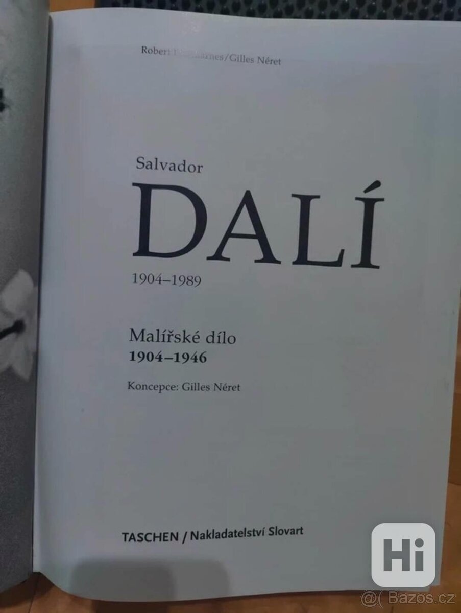Kniha Dalí malířské dílo - 2