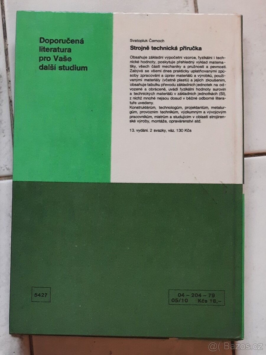 Stavba a provoz strojů III a další učebnice - 2