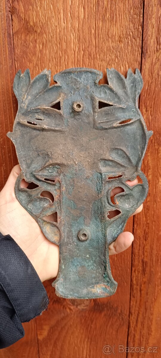 Mosazný prastarý kříž - 2