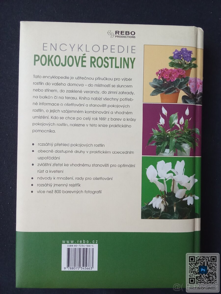 PRODEJ - Kniha pokojové rostliny - 2